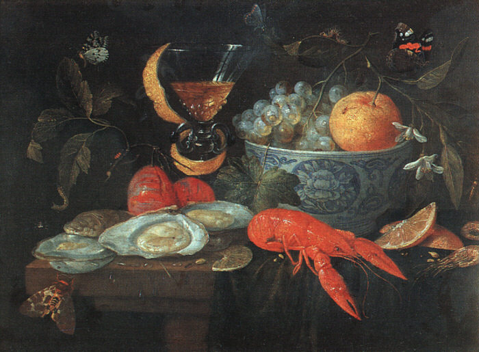 Still Life with Fruit and Shellfish szh